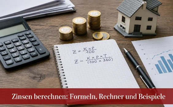 Zinsen berechnen: Rechner, Tools und Formeln - Symbolbild